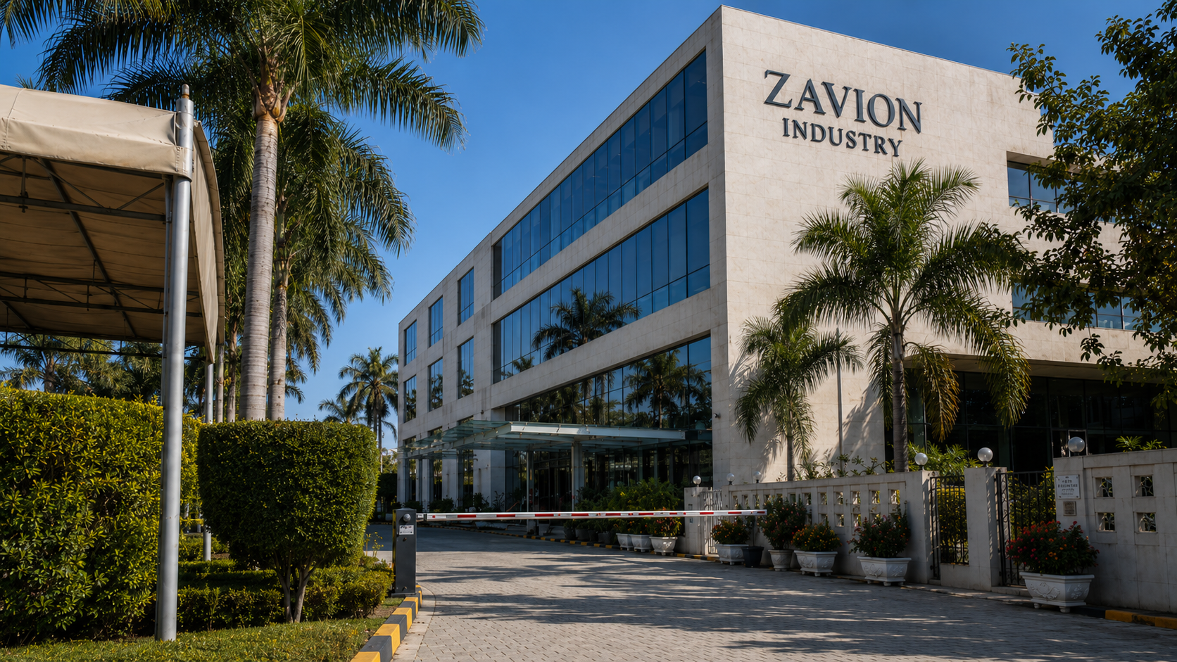 Zavion Industry manufacturing facility in Sialkot